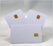 PVC Offset Printing Contacted Encrypted Logic Card Anticollision AT88SC0104C IC Type