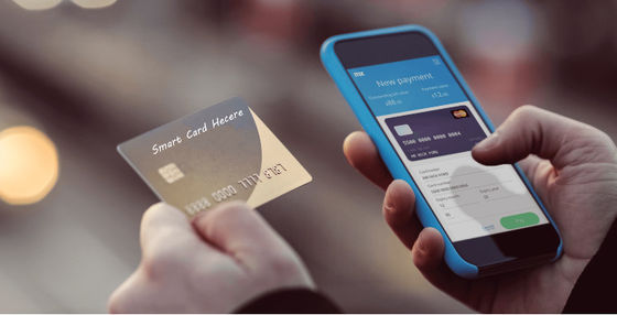 RFID EV1 2K Smart Chip Contactless RFID Smart Card With 2048 Byte Memory For Access Control