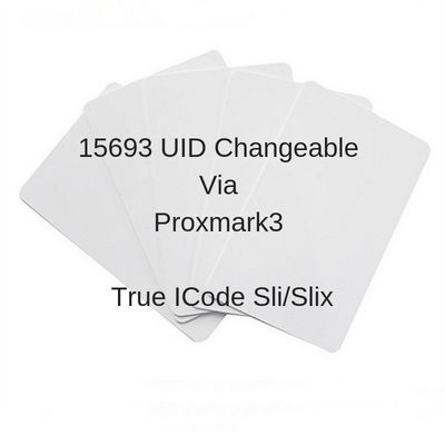 ISO 15693 ISO 18000 RFID Smart Card 1024byte Memory For Access Control And Hotel Use