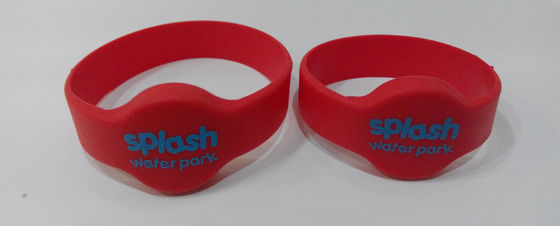 M5 Chip Waterproof Smart Silicone RFID MIFERE Tags Bracelet For Access Control