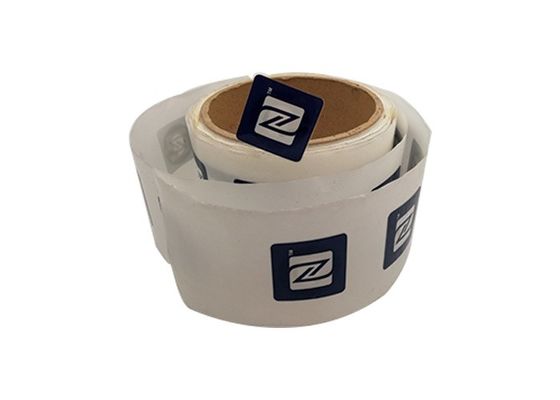 Smart Adhesive Rfid Tags 13.56 Mhz Contactless Blank Rfid Sticker ISO15693 ISO14443A