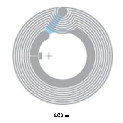 Ultra-Thin 0.07mm RFID Inlay with 10 Years Data Storage and Flip Chip Bonding for High Performance
