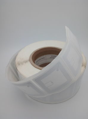 45x45mm HF RFID Inlay with Flip Chip Bonding and Aluminium Antenna for Key Fob Applications