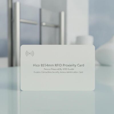 Hico 8554mm RFID Proximity Card Passive Powered By RFID Reader Durable Contactless Security Access Identification Card