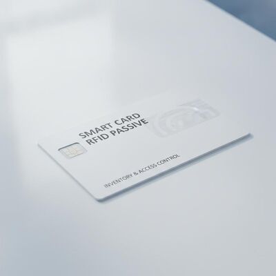 PVC Passive RFID Smart Card Compatible With Standard RFID Readers Ideal For Inventory Management And Access Control Solutions