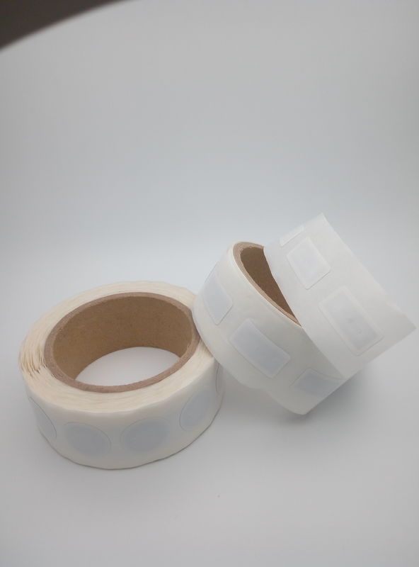 Small RFID Sticker Tags Label Roll Coustomized For Libirary / Warehouse Management