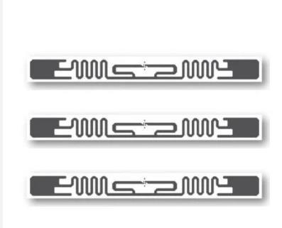 Memory 240bits EPC Number UHF RFID Inlay For Baggage Handling And Tracking