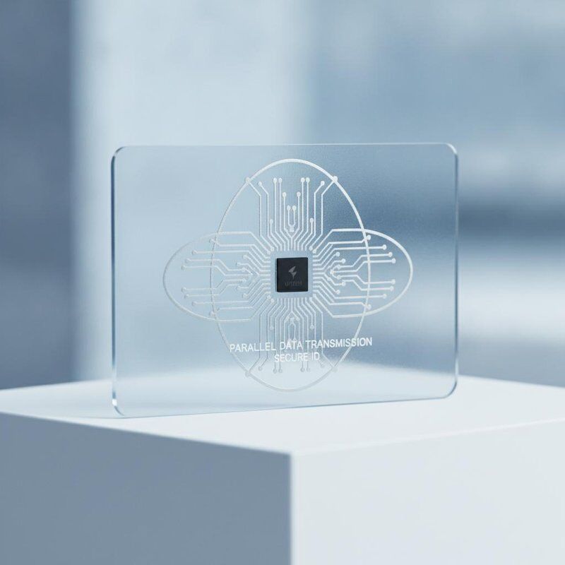 Parallel Data Transmission Mode RFID Smart Card Featuring Alien Uhf Chips and Aluminum Antenna Material Ideal for Secure Identification Applications