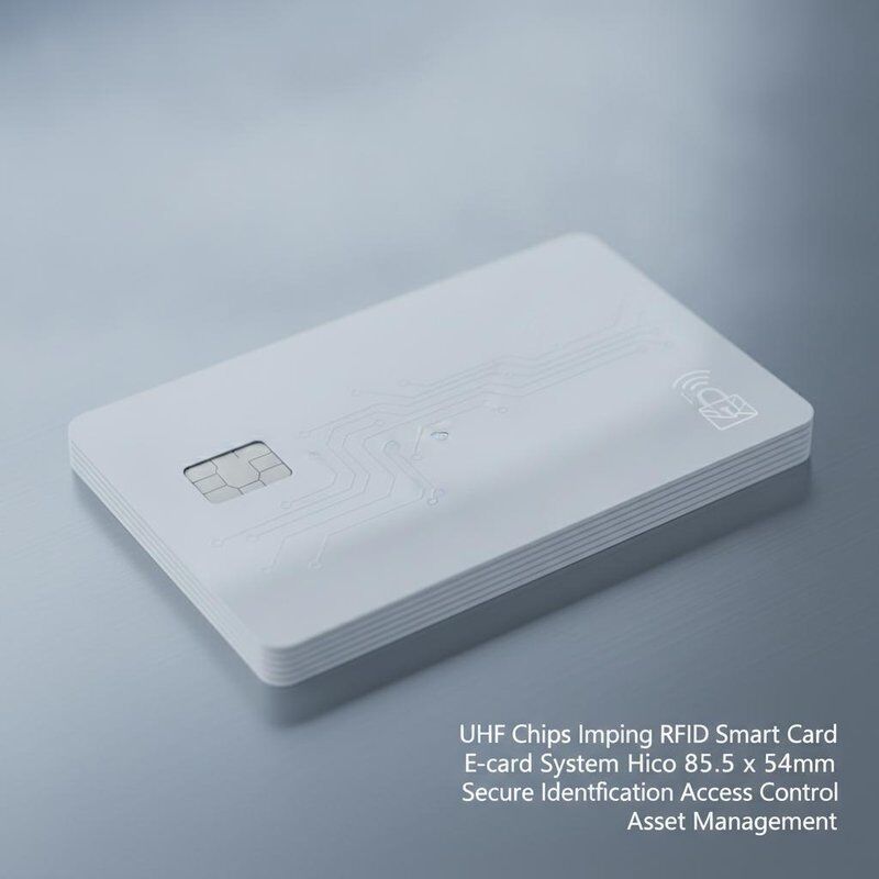 Uhf Chips Imping RFID Smart Card E-card System Hico 85554mm Ideal for Secure Identification Access Control and Asset Management