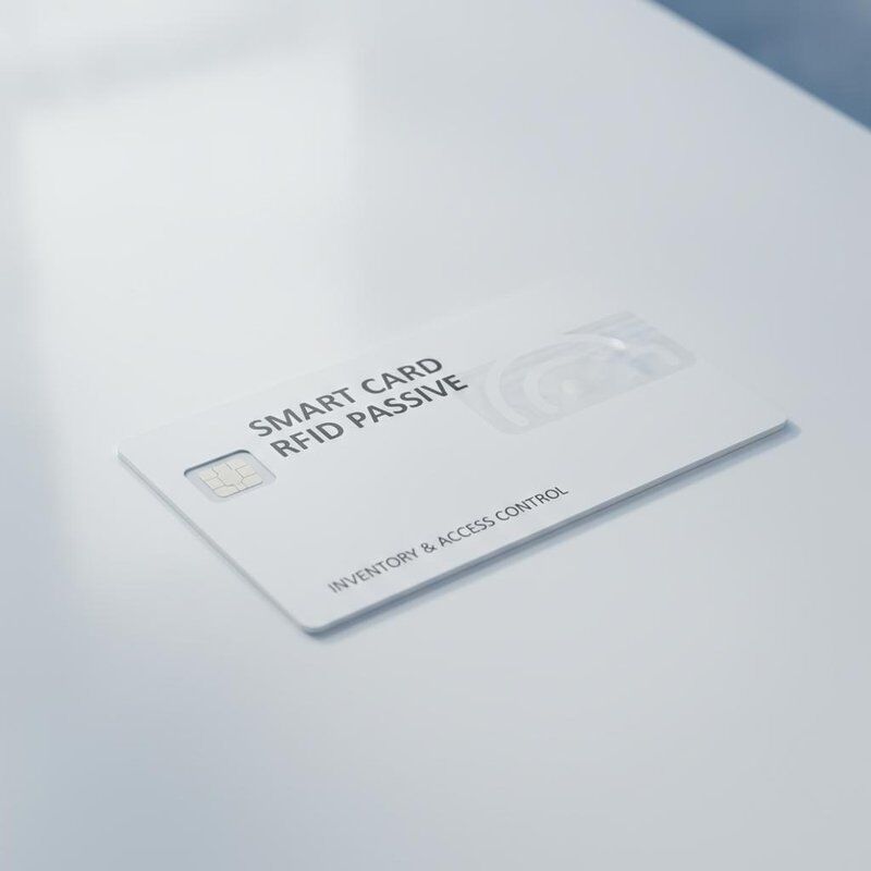 PVC Passive RFID Smart Card Compatible With Standard RFID Readers Ideal For Inventory Management And Access Control Solutions